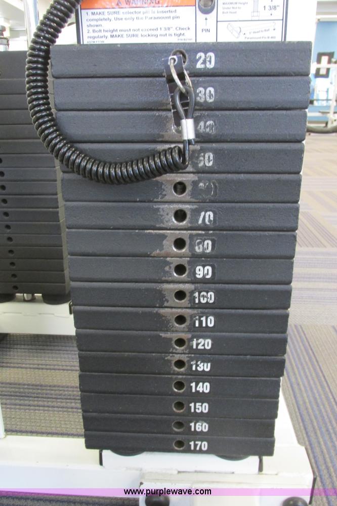image for item AZ9611 (15) assorted weight, strength, and fitness machines