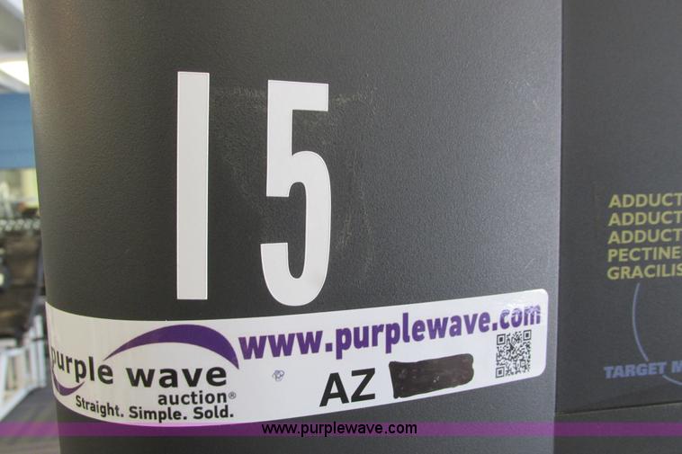 image for item AZ9611 (15) assorted weight, strength, and fitness machines