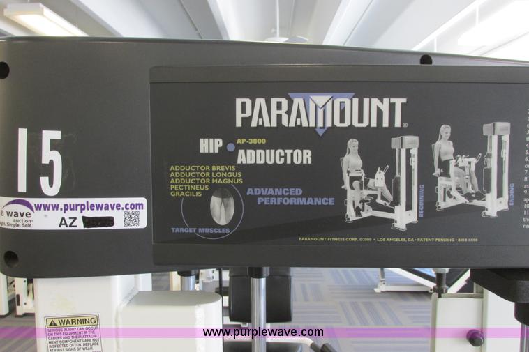 image for item AZ9611 (15) assorted weight, strength, and fitness machines