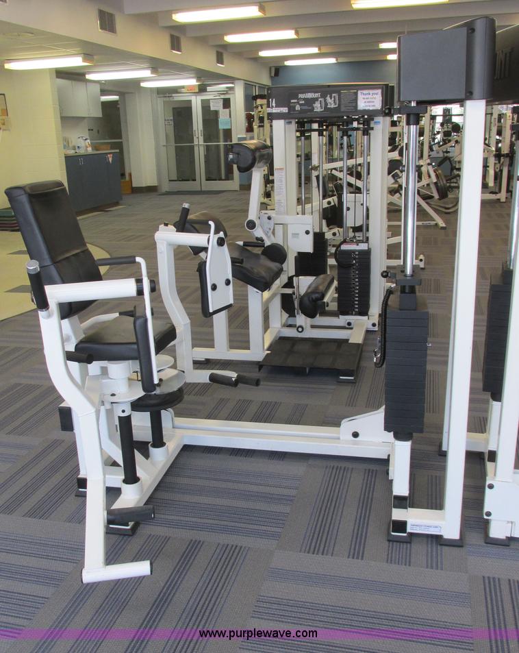 image for item AZ9611 (15) assorted weight, strength, and fitness machines