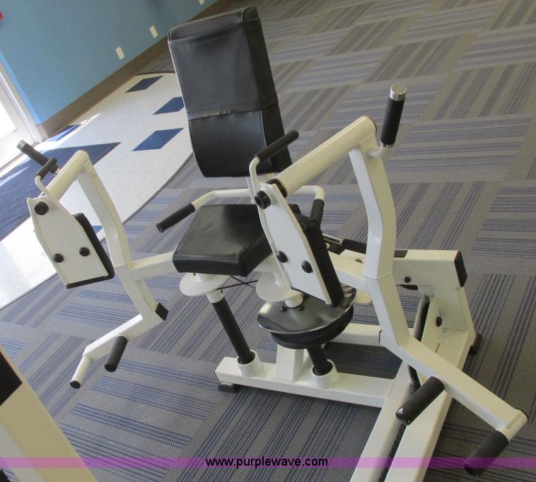 image for item AZ9611 (15) assorted weight, strength, and fitness machines