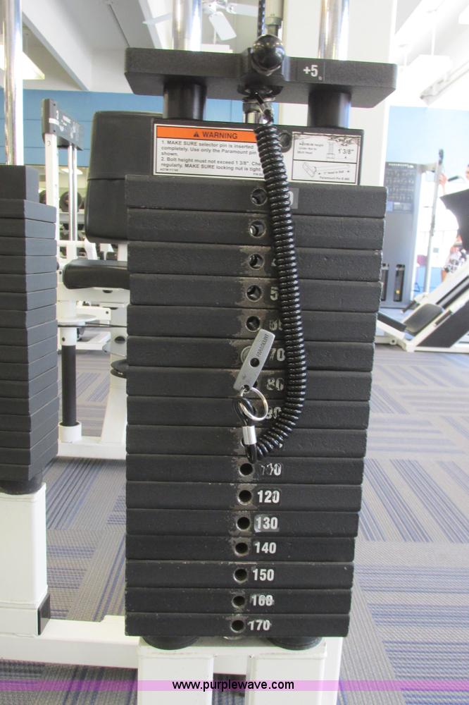 image for item AZ9611 (15) assorted weight, strength, and fitness machines