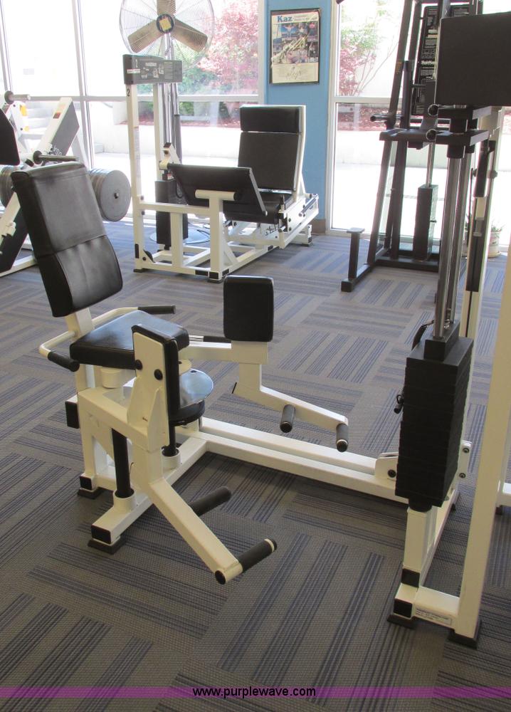 image for item AZ9611 (15) assorted weight, strength, and fitness machines