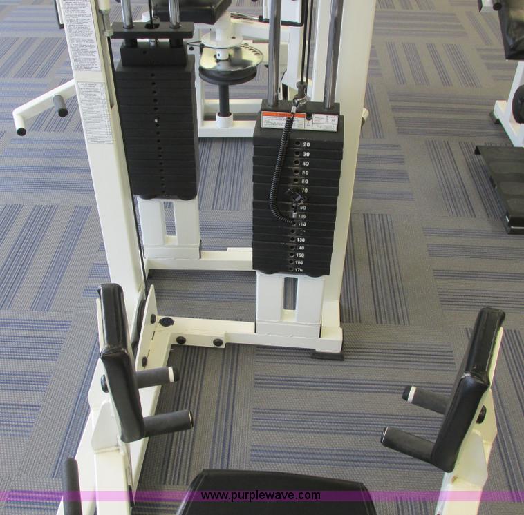 image for item AZ9611 (15) assorted weight, strength, and fitness machines