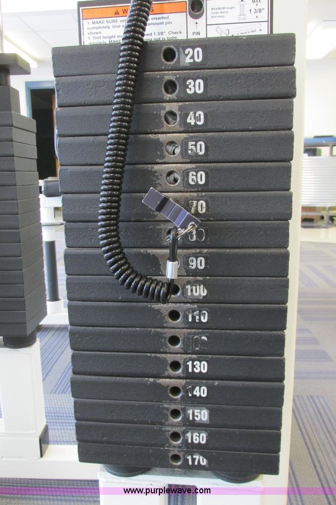 image for item AZ9611 (15) assorted weight, strength, and fitness machines