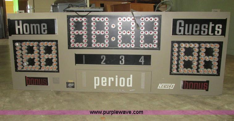 image for item AZ9638 Nevco 2-2000 scoreboard