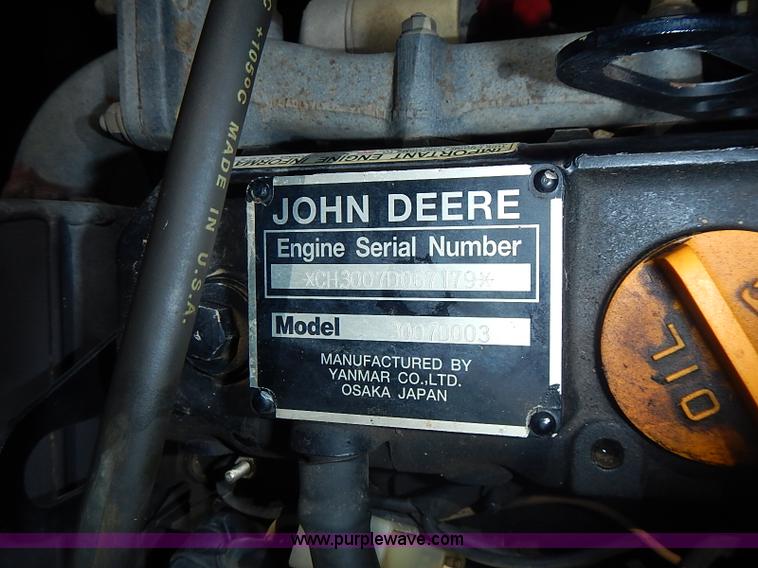 image for item BB9761 2004 John Deere Gator utility vehicle