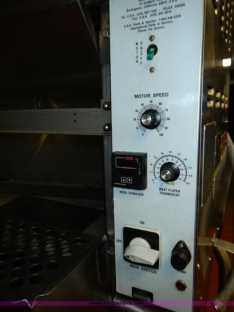 Nieco hamburger broiler in Fort Riley, KS Item BB9767 sold Purple Wave