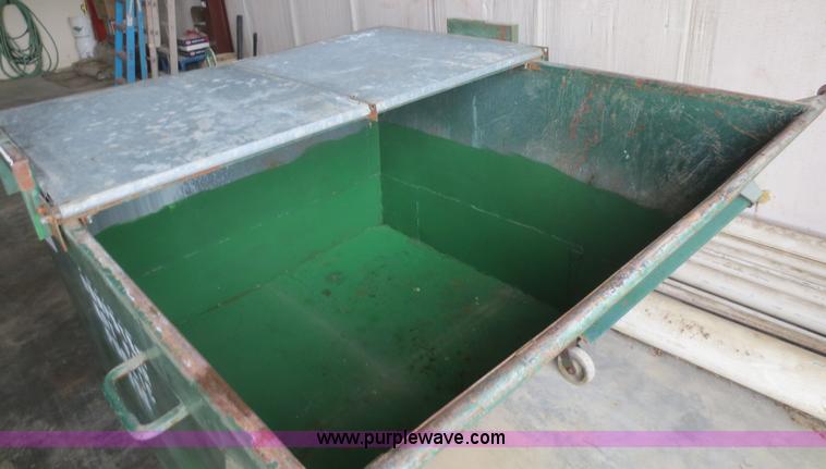image for item D2096 (5) Hill steel trash dumpsters