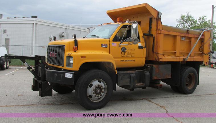 image for item F4897 1997 GMC C8500 dump truck