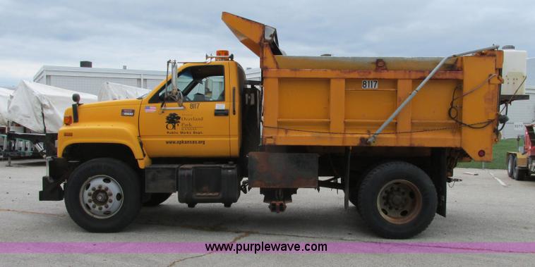 image for item F4897 1997 GMC C8500 dump truck