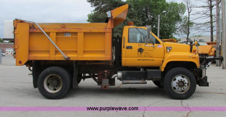 image for item F4897 1997 GMC C8500 dump truck