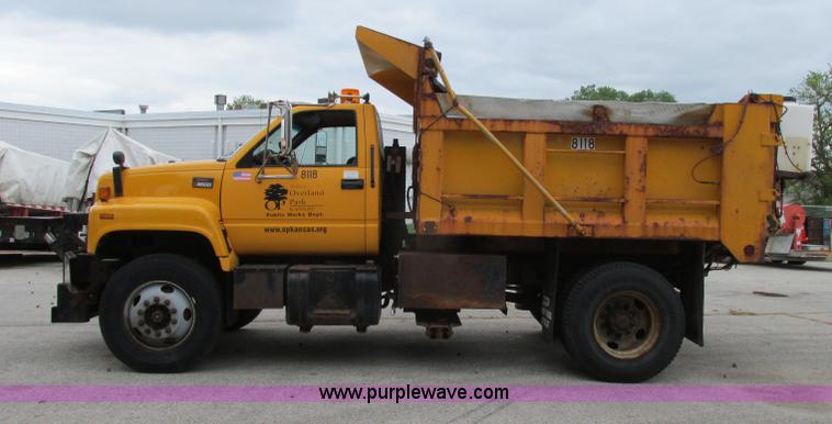 image for item F4898 1997 GMC C8500 dump truck
