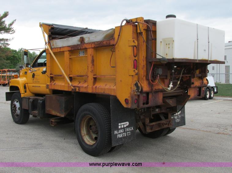 image for item F4898 1997 GMC C8500 dump truck