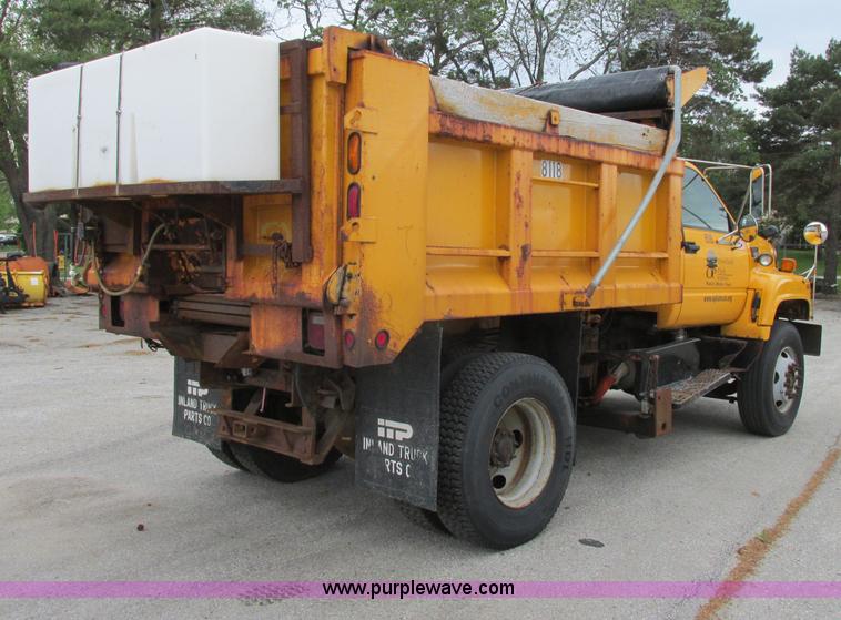 image for item F4898 1997 GMC C8500 dump truck