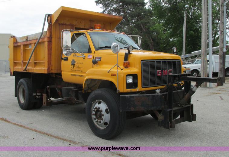 image for item F4898 1997 GMC C8500 dump truck