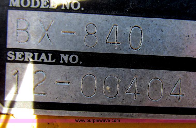 image for item G9255 Bush Hog BX840 box blade