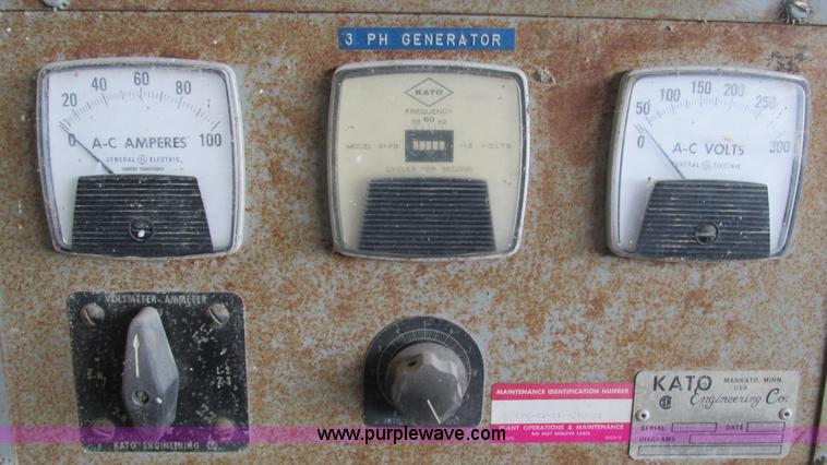 image for item G9257 Kato brushless AC generator