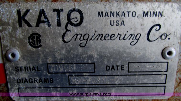 image for item G9257 Kato brushless AC generator