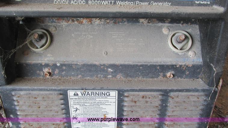 image for item G9258 Miller Bobcat 225G welder generator
