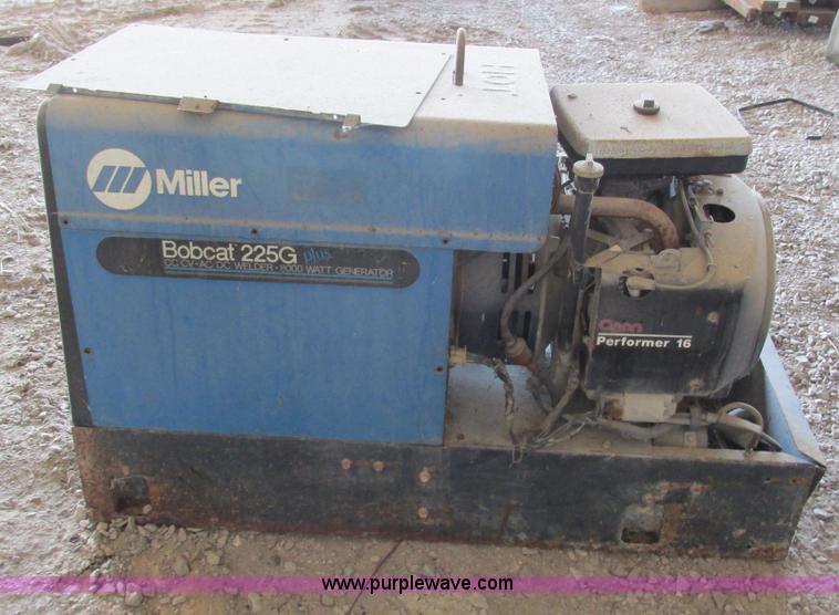 image for item G9258 Miller Bobcat 225G welder generator