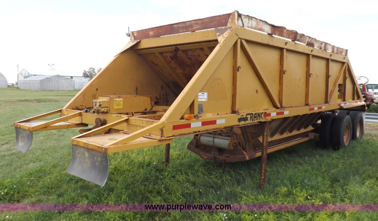image for item H1803 1983 Ranch belly dump trailer