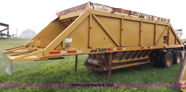image for item H1803 1983 Ranch belly dump trailer