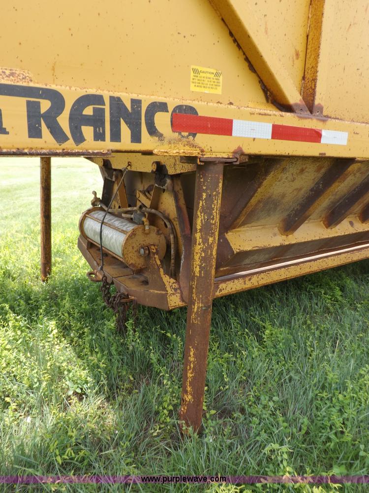 image for item H1803 1983 Ranch belly dump trailer