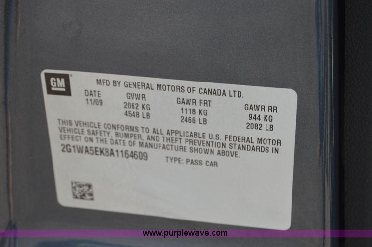 image for item H2925 2010 Chevrolet Impala