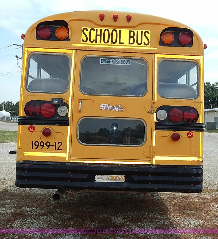 image for item I3560 1998 Chevrolet Blue Bird school bus