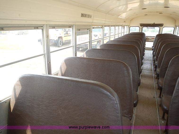 image for item I3560 1998 Chevrolet Blue Bird school bus