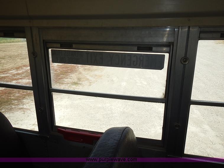 image for item I3560 1998 Chevrolet Blue Bird school bus