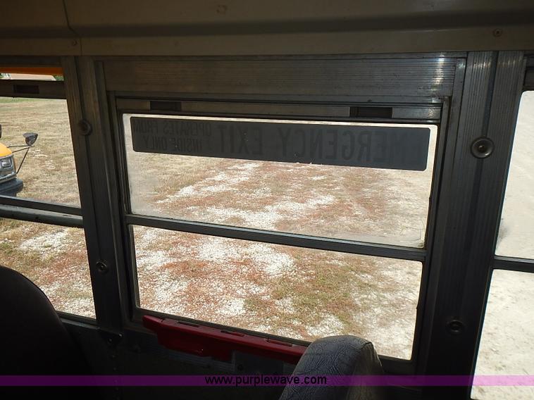 image for item I3560 1998 Chevrolet Blue Bird school bus