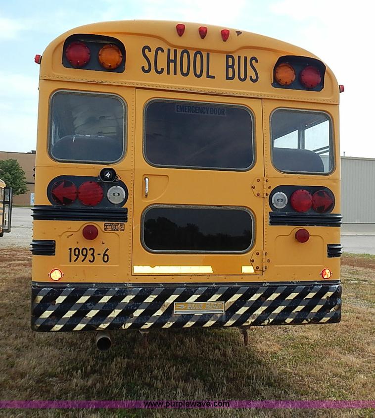 image for item I3561 1993 Chevrolet Blue Bird school bus