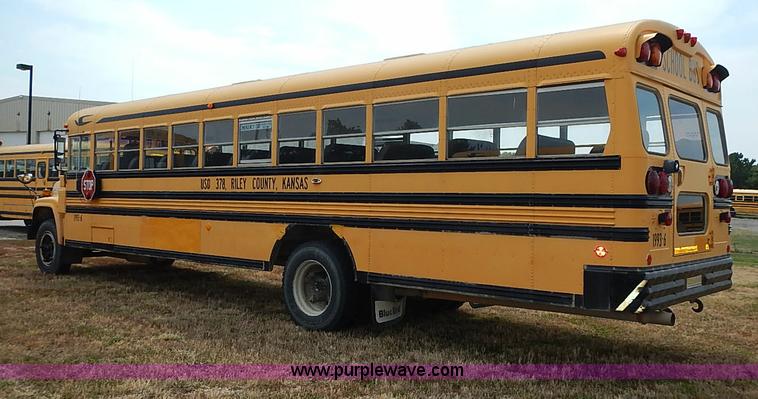 image for item I3561 1993 Chevrolet Blue Bird school bus