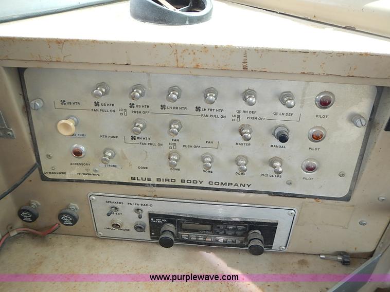 image for item I3561 1993 Chevrolet Blue Bird school bus