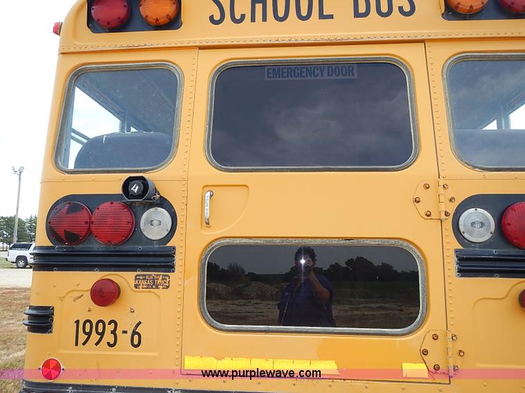 image for item I3561 1993 Chevrolet Blue Bird school bus