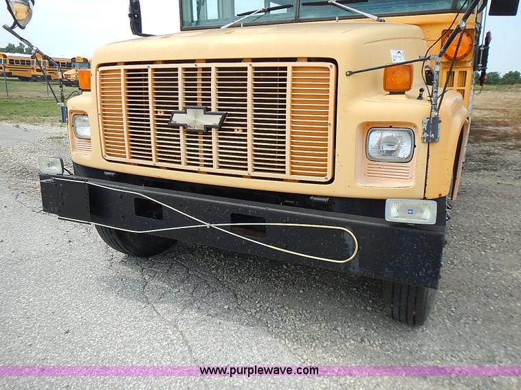 image for item I3562 1995 Chevrolet Blue Bird school bus