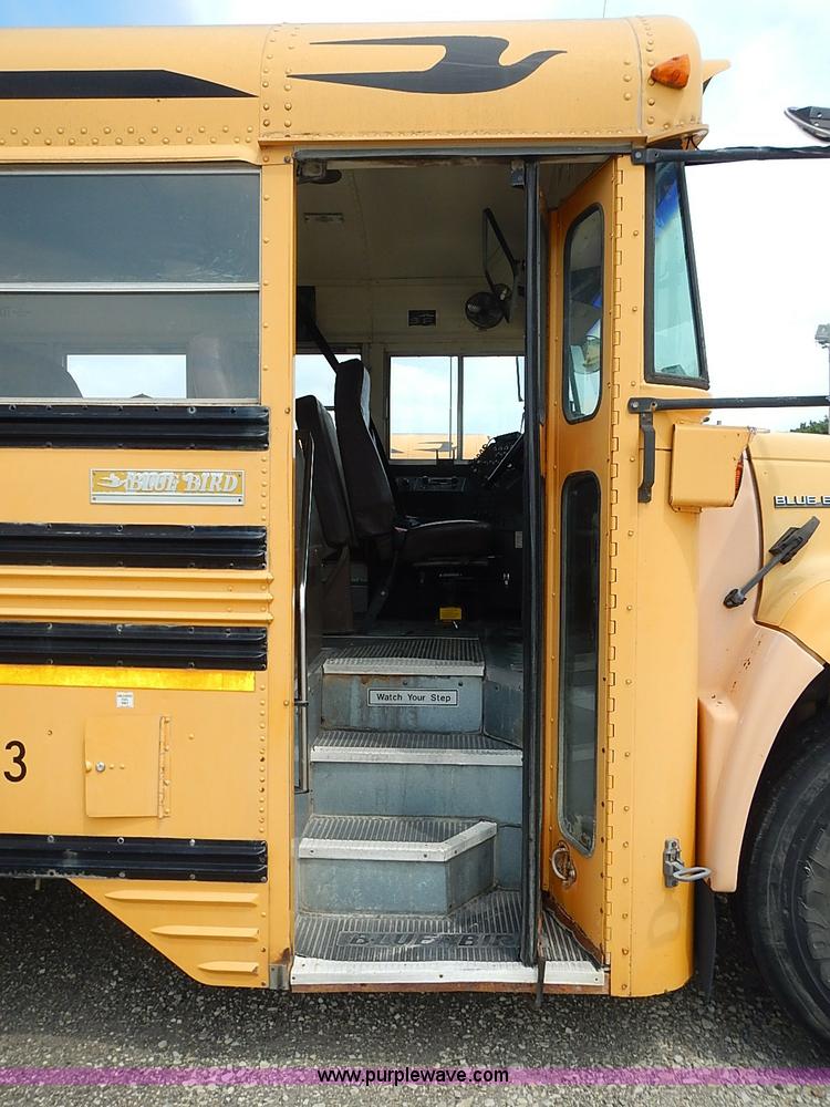 image for item I3562 1995 Chevrolet Blue Bird school bus
