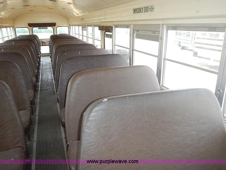 image for item I3562 1995 Chevrolet Blue Bird school bus