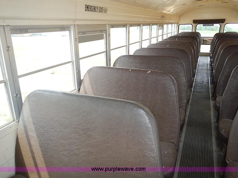 image for item I3562 1995 Chevrolet Blue Bird school bus