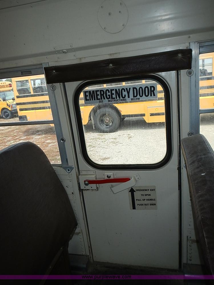 image for item I3562 1995 Chevrolet Blue Bird school bus