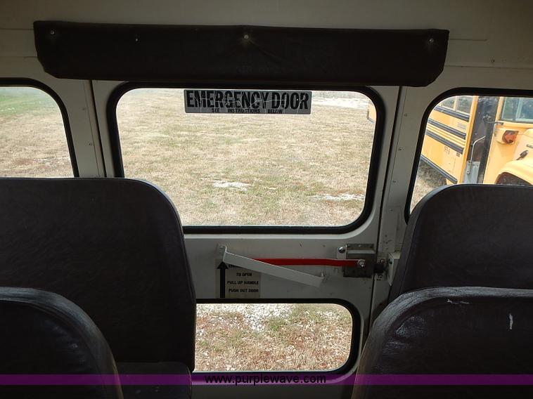 image for item I3562 1995 Chevrolet Blue Bird school bus