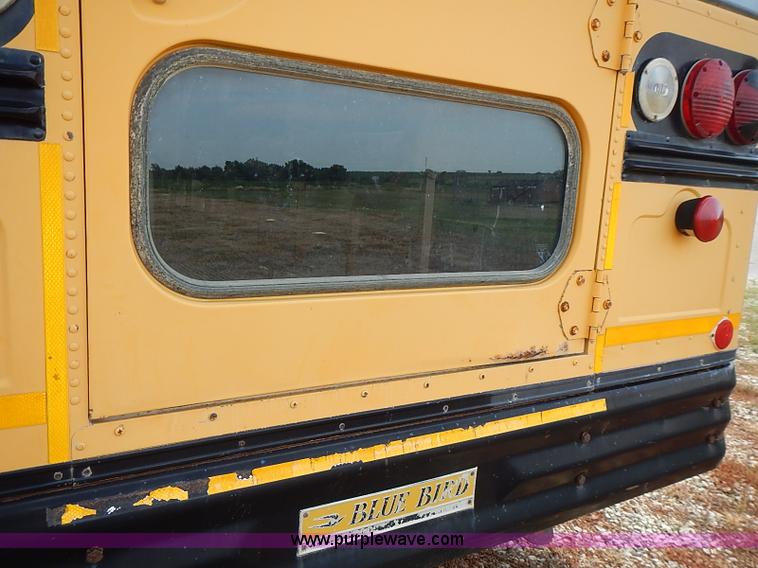 image for item I3562 1995 Chevrolet Blue Bird school bus