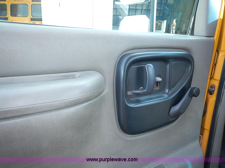 image for item I3564 1998 Chevrolet Express G3500 Cargo Blue Bird school bus