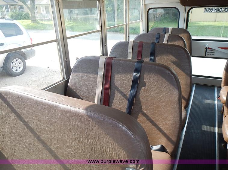 image for item I3564 1998 Chevrolet Express G3500 Cargo Blue Bird school bus