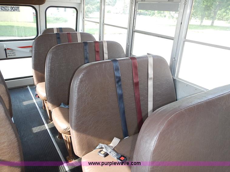 image for item I3564 1998 Chevrolet Express G3500 Cargo Blue Bird school bus