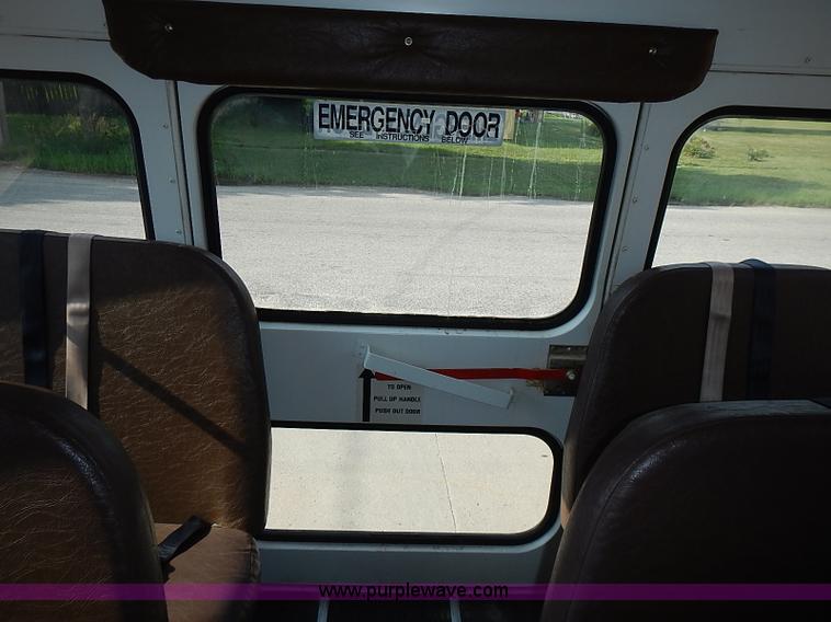 image for item I3564 1998 Chevrolet Express G3500 Cargo Blue Bird school bus