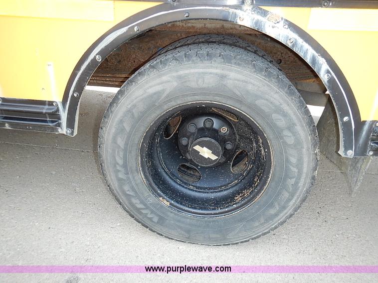 image for item I3564 1998 Chevrolet Express G3500 Cargo Blue Bird school bus