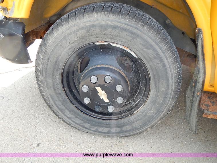 image for item I3564 1998 Chevrolet Express G3500 Cargo Blue Bird school bus